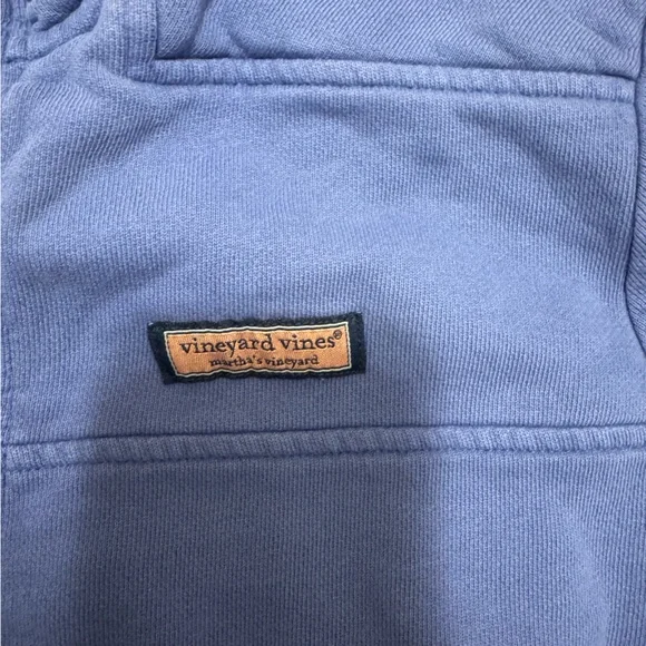 Vineyard Vines Women's Classic Blue Zip-Up - Picture 3 of 3